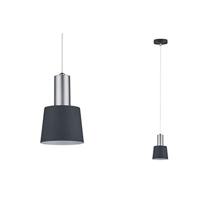 Paulmann Neordic Haldar 79691 Hanglamp LED E14 20 W Donkergrijs, Chroom