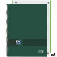 Schrift Oxford European Book Write&Erase Militair groen A4 80 Lakens (5 Stuks) - thumbnail