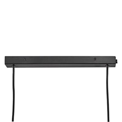 Nordlux 4-lichts hanglampClyde zwart design - 2010813003