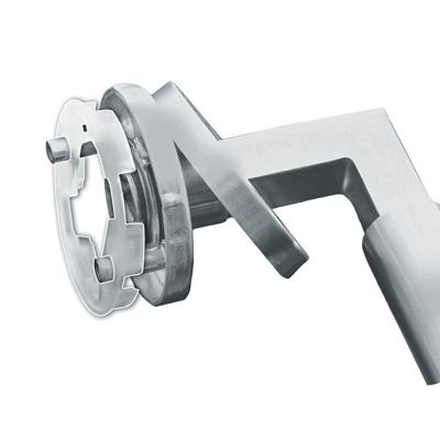 Inlegring paar tbv PF rozetpaar op glasdeuren