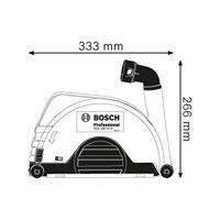 Bosch Professional 1600A003DL Stofafzuiging GDE 230 FC-S Professional - thumbnail