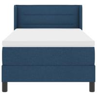 Boxspringbed met matras met matras Blauw 90 x 190 cm - thumbnail
