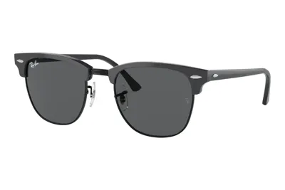 Zonnebril Ray-Ban Clubmaster RB3016-1367B1-Grey on Black
