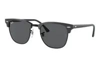 Zonnebril Ray-Ban Clubmaster RB3016-1367B1-Grey on Black - thumbnail