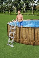 Bestway zwembadladder flowclear met 4 treden 122 cm - thumbnail