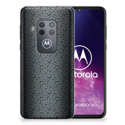 Motorola One Zoom | TPU bumper | Stripes Dots