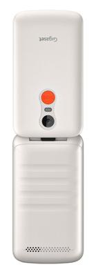 Gigaset GL595 Mobiele telefoon SOS-knop, Spatwaterdicht, Stofvrij Wit