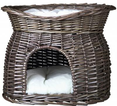 TRIXIE KATTENMAND WILG GRIJS 54X43X37 CM
