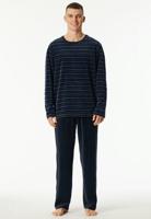 Schiesser Schiesser Heren Pyjama Long nightblue 182023 50/M - thumbnail