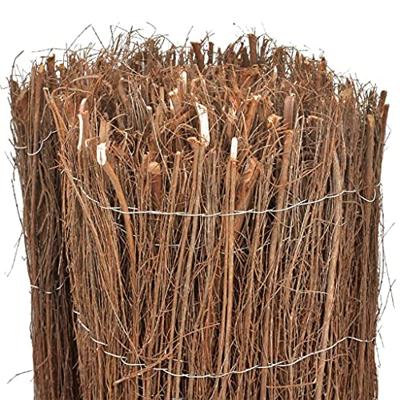 Scherm 400x100 cm rijshout Scherm 400x100 cm rijshout