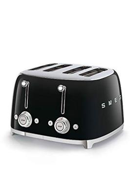 Smeg TSF03BLEU Broodrooster Zwart
