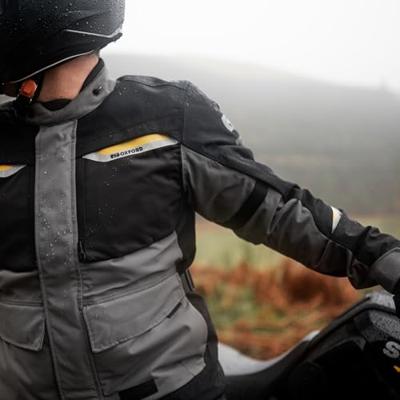 OXFORD "mondial 2.0" jas jacket mondial 2.0 black/grey gr. xxl - thumbnail