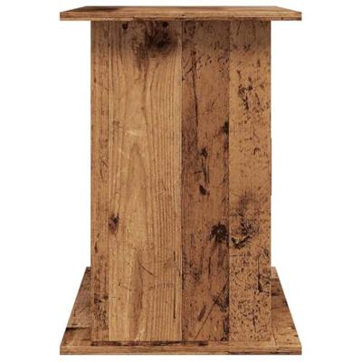 Aquariumstandaard 101x41x58 cm bewerkt hout oud houtkleurig - thumbnail