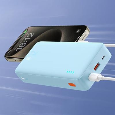 Baseus Airpow Lithium-Polymeer (LiPo) 20000 mAh Blauw