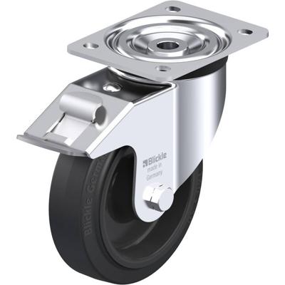 Blickle L-POEV 160R-FI Zwenkwiel met rem Wieldiameter: 160 mm Draagvermogen (max.): 400 kg 1 stuk(s)