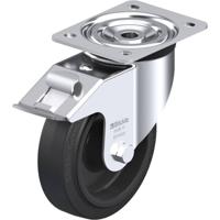 Blickle L-POEV 160R-FI Zwenkwiel met rem Wieldiameter: 160 mm Draagvermogen (max.): 400 kg 1 stuk(s) - thumbnail