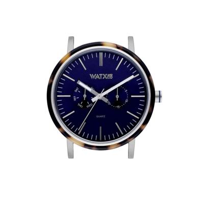Horloge Uniseks Watx & Colors WXCA2739 Zilverkleurig (Ø 44 mm)