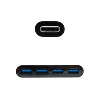 Adapter USB-C naar USB NANOCABLE 10.16.4401-BK (10 cm) 10 cm - thumbnail