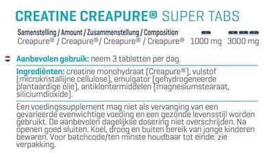 Creatine - Creapure® Super Tabs | Body & Fit | 180ct - thumbnail