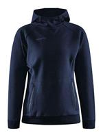 Craft 1910629 Core Soul Hood Sweatshirt W - Dark Navy - XS - thumbnail