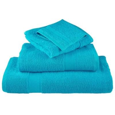 Handdoeken SOLUND 10 st 600 g/m 100x200 cm turquoise