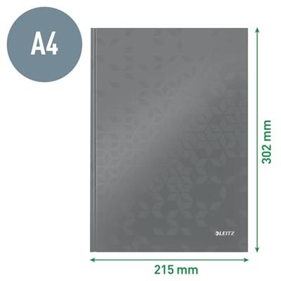 Leitz 46251054 Notitieboek Gelinieerd Groen Aantal paginas: 80 DIN A4