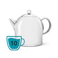 Bredemeijer Minuet Santhee Enkele theepot 2000 ml Roestvrijstaal - thumbnail