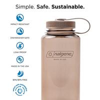 Nalgene Wide-Mouth Sustain 1L Drinkfles Mocha Sustain 1L - thumbnail