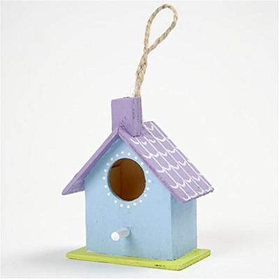 Creativ Company Vogelhuis hout 7cm, 6st.