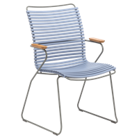 Houe Click Tall tuinstoel Pigeon Blue - thumbnail