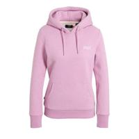 Superdry hoodie Classic met logo lila - thumbnail