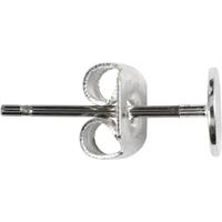 Creativ Company Oorstekers verzilverd, 10st. - thumbnail