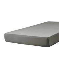 Satijn Hoeslaken Papillon Grijs-140 x 200 cm - thumbnail