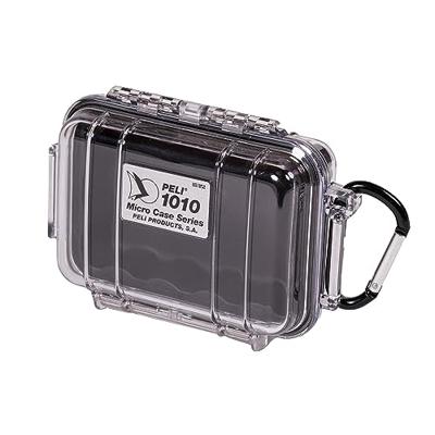 Peli Micro 1010 koffer transparant/zwart