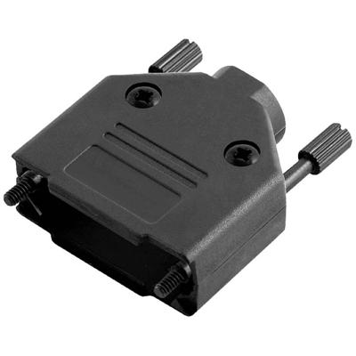 encitech DTPK-P-09-BK-K 6560-0108-01 D-sub behuizing Aantal polen: 9 Kunststof 180 ° Zwart 1 stuk(s)