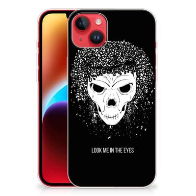 Silicone Back Case iPhone 14 Plus Skull Hair Silicone Back Case iPhone 14 Plus Skull Hair
