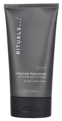 Rituals Homme Charcoal Face Scrub 125ml Exfoliant & Peeling Heren