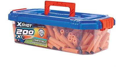 Dart Refill - ZURU - Barrel 200 XSHOT Darts - 200 air pocket darts compatibel met verschillende merken