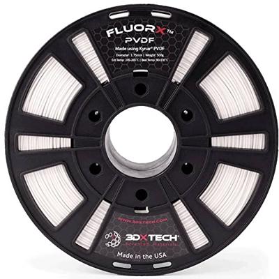 3D Xtech PVD1030750NAT FluorX™ PVDF Filament PVDF Chemisch bestendig, UV-bestendig 2.85 mm 750 g Natuur, Naturel 1 stuk(s)
