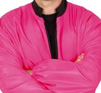 Neon Pink Tracksuit Heren - thumbnail