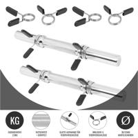 Dumbellstang 35 cm - Veersluiting - thumbnail