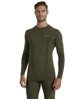 Falke LS Wool-Tech Shirt Heren Olive M - thumbnail