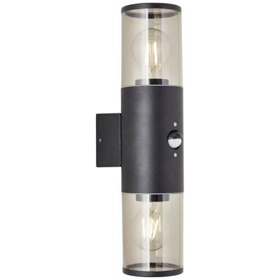 Brilliant Sergioro 96473/63 Buitenlamp (wand) E27 Zwart (mat)