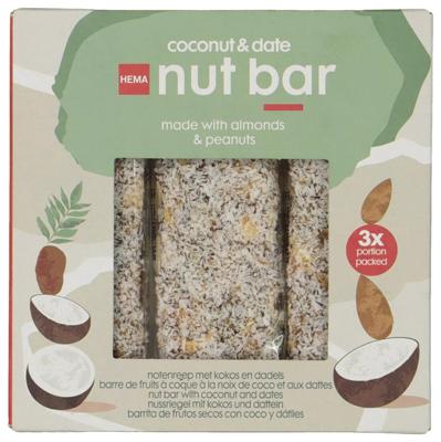HEMA Notenrepen met kokos en dadels
