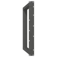 Eettafelpoten 2 st U-vormig 90x(72-73) cm staal antraciet - thumbnail