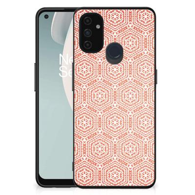 OnePlus Nord N100 Back Case Pattern Orange
