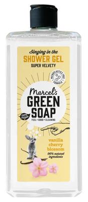Marcel's Green Soap Showergel vanille & kersenbloesem 300 Milliliter