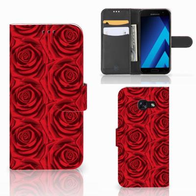 Samsung Galaxy A5 2017 Hoesje Red Roses Samsung Galaxy A5 2017 Hoesje Red Roses