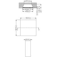 Deko Light 930271 Acrylring IP20 - thumbnail