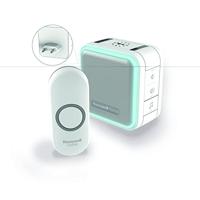Honeywell Draadloze plug-in deurbel set - Wit - thumbnail